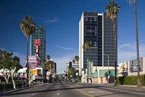 USA, California, Los Angeles, Hollywood, Sunset Boulevard at Gower Street USA, California, Los Angeles, Hollywood, Sunset Boulevard at Gower Street