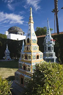 USA, California, Los Angeles, Hollywood, Hollywood Forever Cemetery, Buddhist stupas USA, California, Los Angeles, Hollywood, Hollywood Forever Cemetery, Buddhist stupas