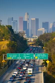 Los Angeles Collection: USA, California, Los Angeles, Route 110