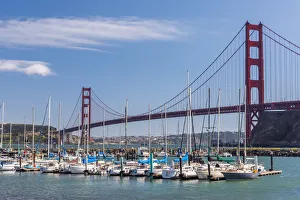 USA, California, Marin County, Sausalito, Horseshoe Bay, Presidio Yacht Clud, San USA, California, Marin County, Sausalito, Horseshoe Bay, Presidio Yacht Clud, San