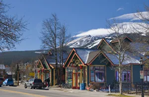 USA, Colorado, Breckenridge, Main Street USA, Colorado, Breckenridge, Main Street