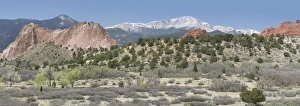 USA, Colorado, Rockies, Rocky Mountains, Colorado Springs, Garden of the gods, Panorama USA, Colorado, Rockies, Rocky Mountains, Colorado Springs, Garden of the gods, Panorama