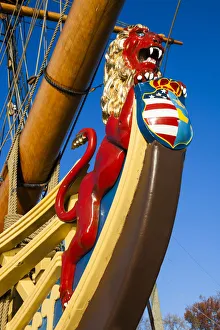 USA, Delaware, Wilmington, Kalmar Nyckel, replica of ship that brought first European USA, Delaware, Wilmington, Kalmar Nyckel, replica of ship that brought first European