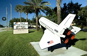 USA, Florida, City of Cape Canaveral, Space Shuttle Replica, NASA USA, Florida, City of Cape Canaveral, Space Shuttle Replica, NASA