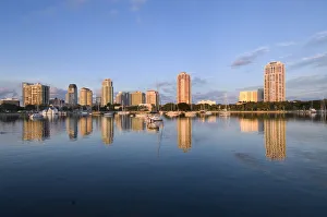 USA, Florida, Saint Petersburg, Skyline, Tampa Bay USA, Florida, Saint Petersburg, Skyline, Tampa Bay
