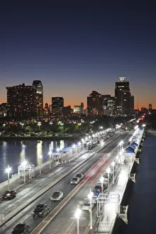 USA, Florida, St. Petersburg, skyline from The Pier USA, Florida, St. Petersburg, skyline from The Pier