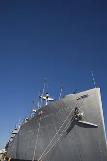 USA, Florida, Tampa, Port of Tampa, World War 2-era Liberty Ship, American Victory USA, Florida, Tampa, Port of Tampa, World War 2-era Liberty Ship, American Victory
