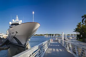 USA, Florida, West Palm Beach, Palm Harbor Marina, yacht USA, Florida, West Palm Beach, Palm Harbor Marina, yacht