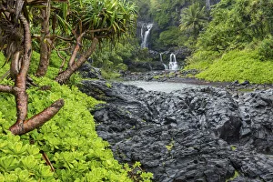 USA, Hawaii, Maui, Haleakala Nationalpark, Oheo Gulch USA, Hawaii, Maui, Haleakala Nationalpark, Oheo Gulch