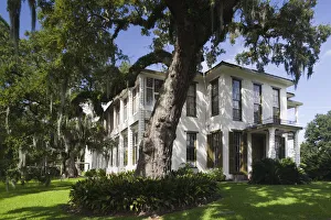 USA, Louisiana, Cajun Country, New Iberia, Mount Carmel Academy building USA, Louisiana, Cajun Country, New Iberia, Mount Carmel Academy building