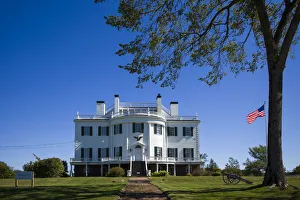 USA, Maine, Thomaston, Montpelier, former home of General Henry Knox, miitary hero USA, Maine, Thomaston, Montpelier, former home of General Henry Knox, miitary hero