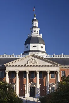 USA, Maryland, Annapolis, Maryland State Capitol USA, Maryland, Annapolis, Maryland State Capitol