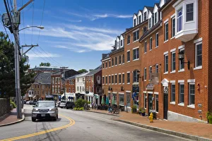 USA, New Hampshire, Portsmouth, Bow Street USA, New Hampshire, Portsmouth, Bow Street