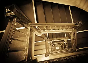 Images Dated 22nd December 2011: USA, New York, Manhattan, Midtown, Staircase