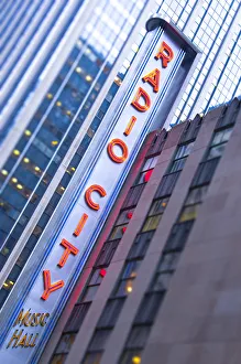 USA, New York, Manhattan, Radio City Music Hall USA, New York, Manhattan, Radio City Music Hall
