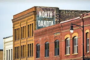USA, North Dakota, Fargo, Downtown, Early 1900's Architecture USA, North Dakota, Fargo, Downtown, Early 1900's Architecture