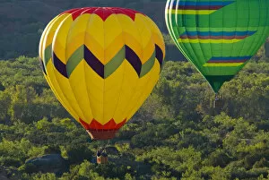 Images Dated 2nd May 2008: USA, Texas, Palo Duro Canyon, (Second Largest in USA), Hot Air Balloons