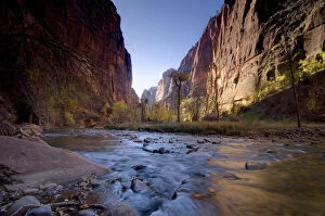 Images Dated 27th July 2009: USA, Utah, Zion National Park, The Narrows of North Fork Virgin River