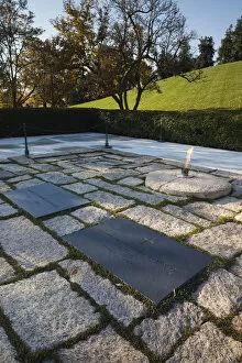 John Fitzgerald Kennedy Gallery: USA, Virginia, Arlington, Arlington National Cemetery, graves of former US President