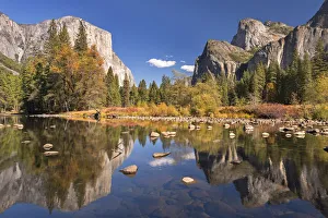 Autumn Valley View of El Capitan Print, Yosemite, California