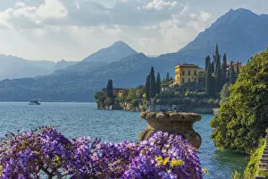 Images Dated 30th August 2018: Varenna, Lecco province, Lombardy, Italy The botanical garden at Villa Monastero in Varenna