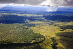 Venezuela, Aerial view of Canaima National Park Venezuela, Aerial view of Canaima National Park