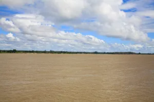 Venezuela, Ciudad Bolivar, Paseo Orinoco, Mirador Angostura viewpoint, View of Orinoco Venezuela, Ciudad Bolivar, Paseo Orinoco, Mirador Angostura viewpoint, View of Orinoco