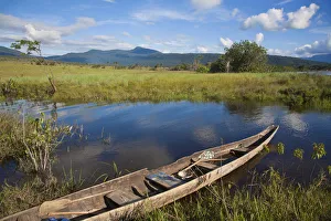 Venezuela, Guayana, Canaima National Park, Canoe Venezuela, Guayana, Canaima National Park, Canoe