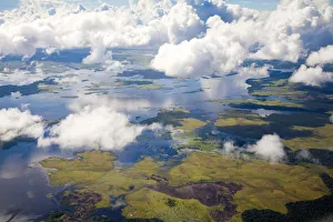 Venezuela, View from plane - Ciudad Bolivar to Canaima Venezuela, View from plane - Ciudad Bolivar to Canaima