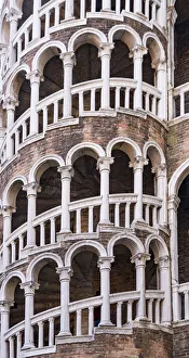 Venice, Veneto, North East Italy, Europe. Palazzo Contarini del Bovolo Venice, Veneto, North East Italy, Europe. Palazzo Contarini del Bovolo