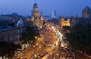 Victoria terminus or Chhatrapati Shivaji terminus (CST), Mumbai (Bombay), India Victoria terminus or Chhatrapati Shivaji terminus (CST), Mumbai (Bombay), India