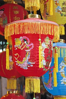 Vietnam, Hanoi, Decorative Paper Lantern Vietnam, Hanoi, Decorative Paper Lantern