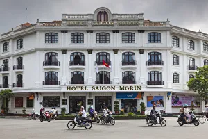 Vietnam, Hue, historic Hotel Saigon Morin, exterior Vietnam, Hue, historic Hotel Saigon Morin, exterior