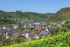 View at Alken, Mosel Valley, Rhineland-Palatinate, Germany View at Alken, Mosel Valley, Rhineland-Palatinate, Germany