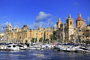 View of Birgu (Vittoriosa) from Isla (Senglea), Malta View of Birgu (Vittoriosa) from Isla (Senglea), Malta