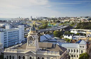 View of City Hall and downtown Port Elizabeth, Eastern Cape, South Africa