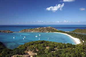 View over Deep Bay, Antigua, Caribbean, West Indies View over Deep Bay, Antigua, Caribbean, West Indies