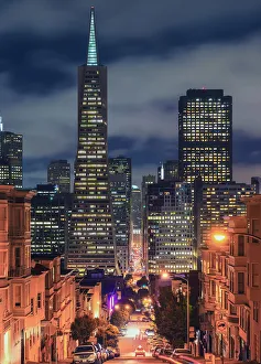 View of Financial district, San Francisco, California, USA View of Financial district, San Francisco, California, USA