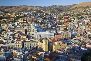 Images Dated 7th July 2008: View over Guanajuato, Guanajuato state, Mexico