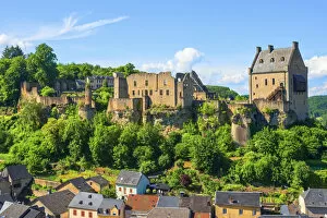 Images Dated 21st August 2018: View at Larochette castle, Kanton Mersch, Luxembourg