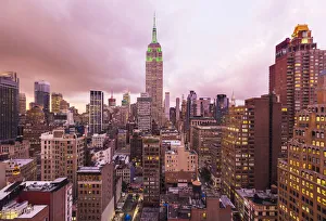 View of Midtown Manhattan and the Empire state building, New York, USA View of Midtown Manhattan and the Empire state building, New York, USA