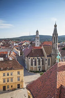 View of Sopron, Western Transdanubia, Hungary View of Sopron, Western Transdanubia, Hungary