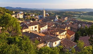 View at sunset over Massa Marittima, Tuscany, Italy View at sunset over Massa Marittima, Tuscany, Italy