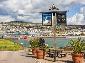 A view towards Teignmouth from Shaldon village, Devon, UK A view towards Teignmouth from Shaldon village, Devon, UK