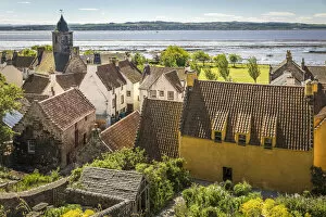 Dunfermline Collection: View of the village of Culross and Culross Palace, Fife, Scotland, Great Britain