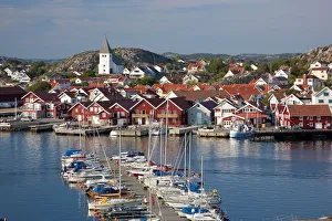 Village of Skarhamn on island of Tjorn, Bohuslan, on West Coast of Sweden Village of Skarhamn on island of Tjorn, Bohuslan, on West Coast of Sweden