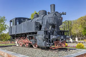 Vintage steam locomative, Tabriz, East Azerbaijan province, Iran Vintage steam locomative, Tabriz, East Azerbaijan province, Iran