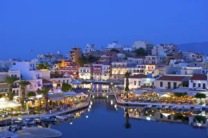 Vouliseni Lake in Agios Nikolaos, Crete, Greece Vouliseni Lake in Agios Nikolaos, Crete, Greece