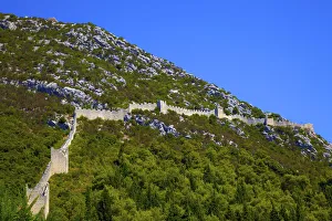 Walls of Ston, Ston, Dalmatia, Croatia Walls of Ston, Ston, Dalmatia, Croatia