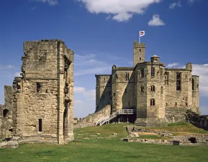 Warkworth Castle, Warkworth, Northumberland, England Warkworth Castle, Warkworth, Northumberland, England